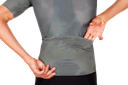 CYCLING JERSEY MAN ORANGE TREKKING GREEN