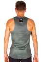 TANK TOP MAN ORANGE TREKKING GREEN