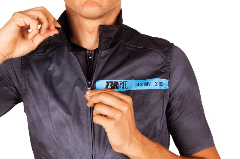 WINDPROOF GILET ATOLL DARK SHADOWS