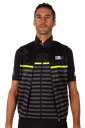 WINDPROOF GILET MARINIERE BLACK
