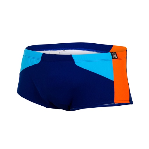 TRUNKS DARK BLUE ORANGE ATOLL