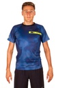 RUNNING T-SHIRT MAN LIME THUNDERSTORM