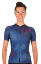 CYCLING JERSEY VROUW HOT PURPLE MIST