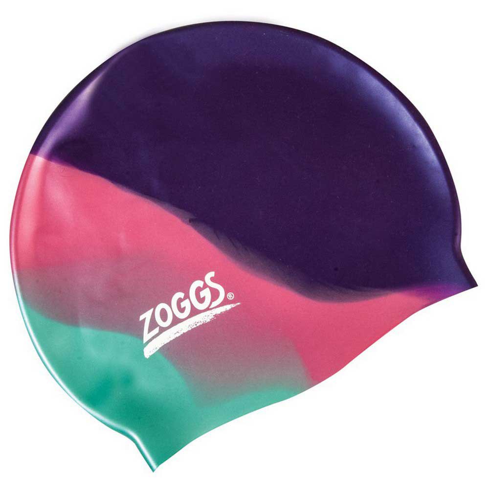 SWIM CAP JUNIOR OWS PURPLE/AQUA