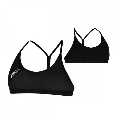 SWIM TOP ZWART