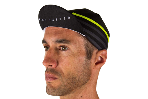 CYCLING CAP MARINIERE BLACK